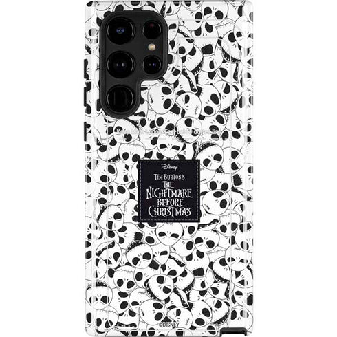 Disney The Nightmare Before Christmas Jack Skellington Pattern Galaxy S25 Ultra Impact Case